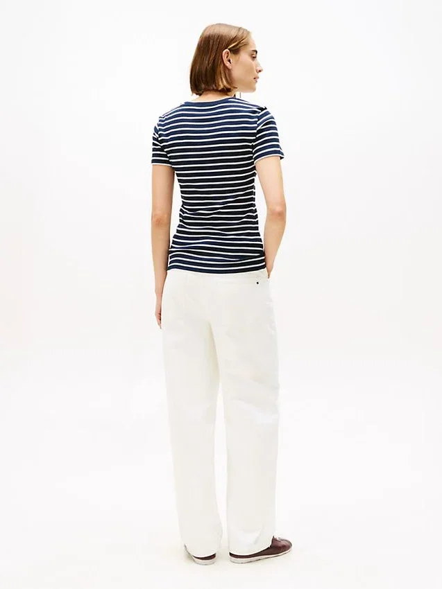 Striped Crewneck Favorite T-Shirt Striped Crewneck Favorite T-Shirt