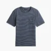 Striped Linen-Blend Pocket T-Shirt Striped Linen-Blend Pocket T-Shirt