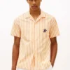 Striped Paper-Touch Camp Shirt Striped Paper-Touch Camp Shirt