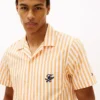 Striped Paper-Touch Camp Shirt Striped Paper-Touch Camp Shirt