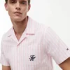 Striped Paper-Touch Camp Shirt Striped Paper-Touch Camp Shirt