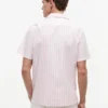 Striped Paper-Touch Camp Shirt Striped Paper-Touch Camp Shirt