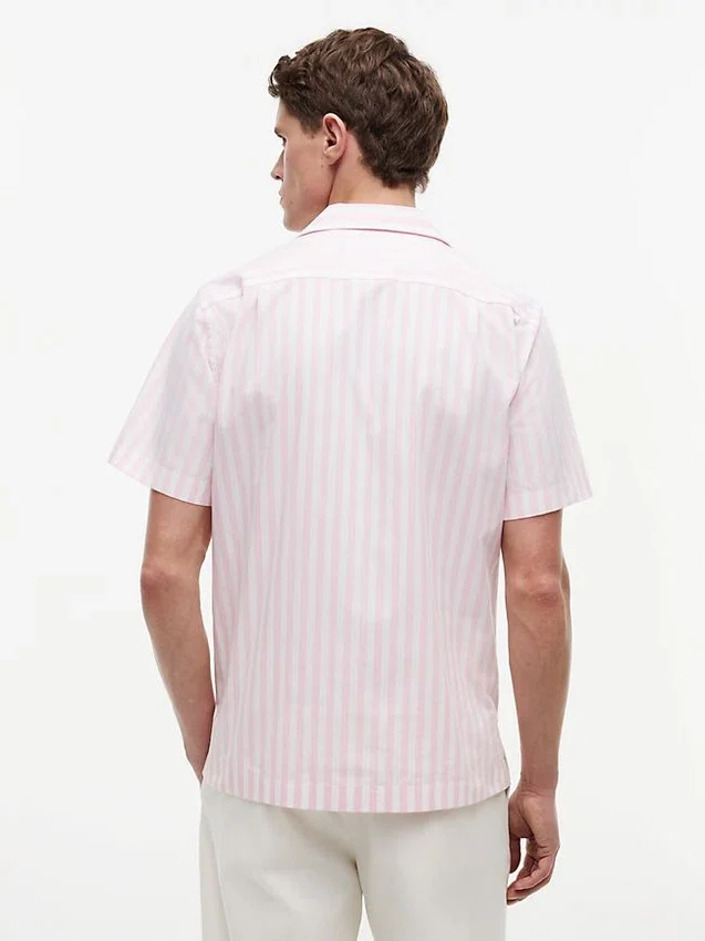 Striped Paper-Touch Camp Shirt Striped Paper-Touch Camp Shirt