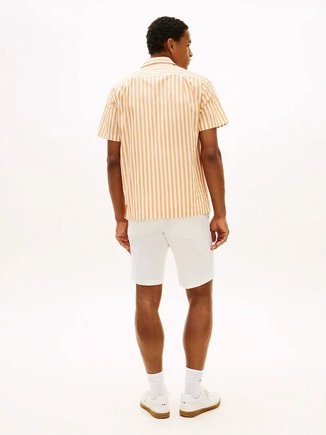 Striped Paper-Touch Camp Shirt Striped Paper-Touch Camp Shirt