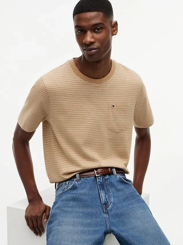 Striped Pocket T-Shirt Striped Pocket T-Shirt