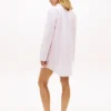 Striped Poplin Sleep Dress Striped Poplin Sleep Dress