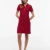 Striped Stretch Pique Polo Dress Striped Stretch Pique Polo Dress
