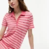 Striped Stretch Pique Polo Dress Striped Stretch Pique Polo Dress