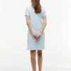 Striped Stretch Pique Polo Dress Striped Stretch Pique Polo Dress