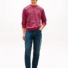 Striped Terry Crewneck Sweatshirt Striped Terry Crewneck Sweatshirt
