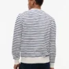 Striped Terry Crewneck Sweatshirt Striped Terry Crewneck Sweatshirt