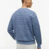 Striped Terry Crewneck Sweatshirt Striped Terry Crewneck Sweatshirt