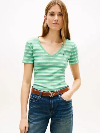 Striped V-Neck Favorite T-Shirt