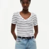 Striped V-Neck Favorite T-Shirt Striped V-Neck Favorite T-Shirt