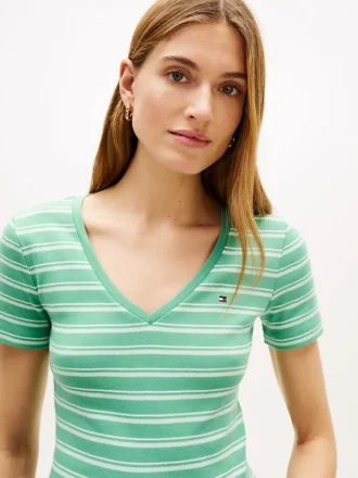 Striped V-Neck Favorite T-Shirt