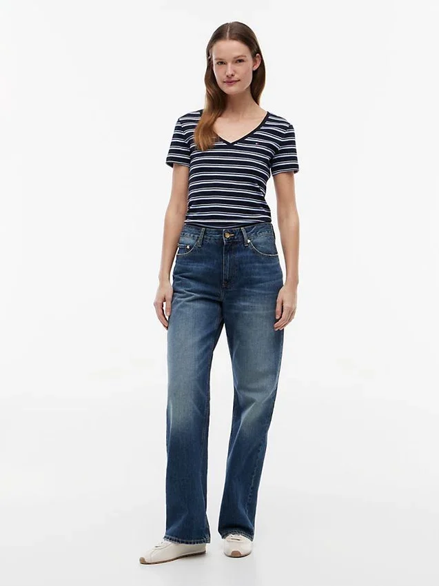 Striped V-Neck Favorite T-Shirt Striped V-Neck Favorite T-Shirt