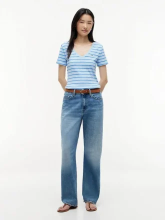 Striped V-Neck Favorite T-Shirt