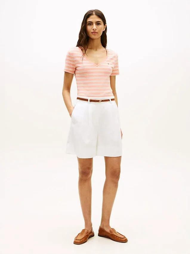 Striped V-Neck Favorite T-Shirt Striped V-Neck Favorite T-Shirt