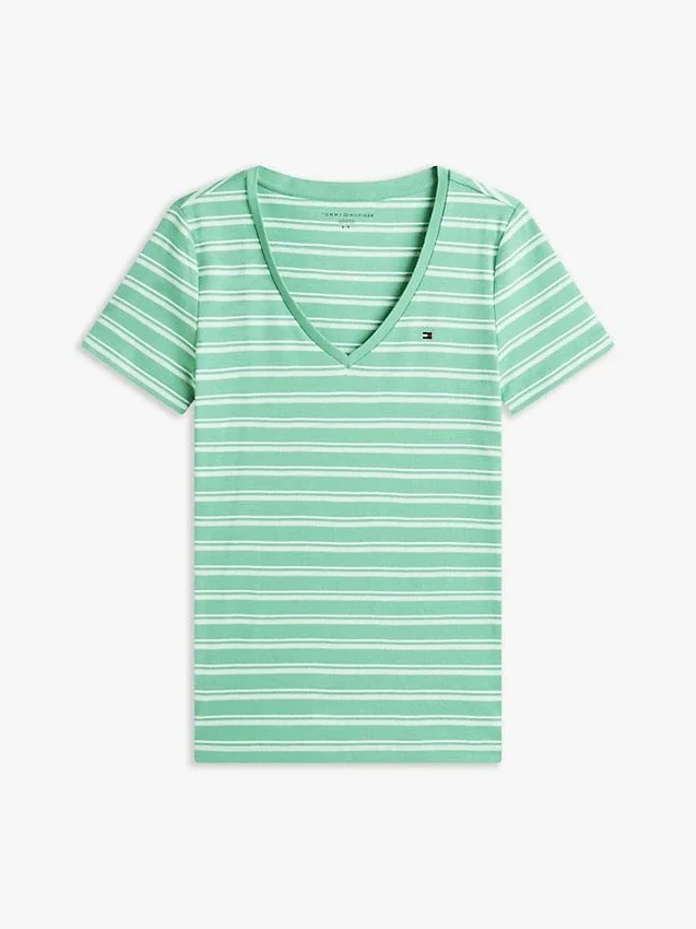 Striped V-Neck Favorite T-Shirt Striped V-Neck Favorite T-Shirt