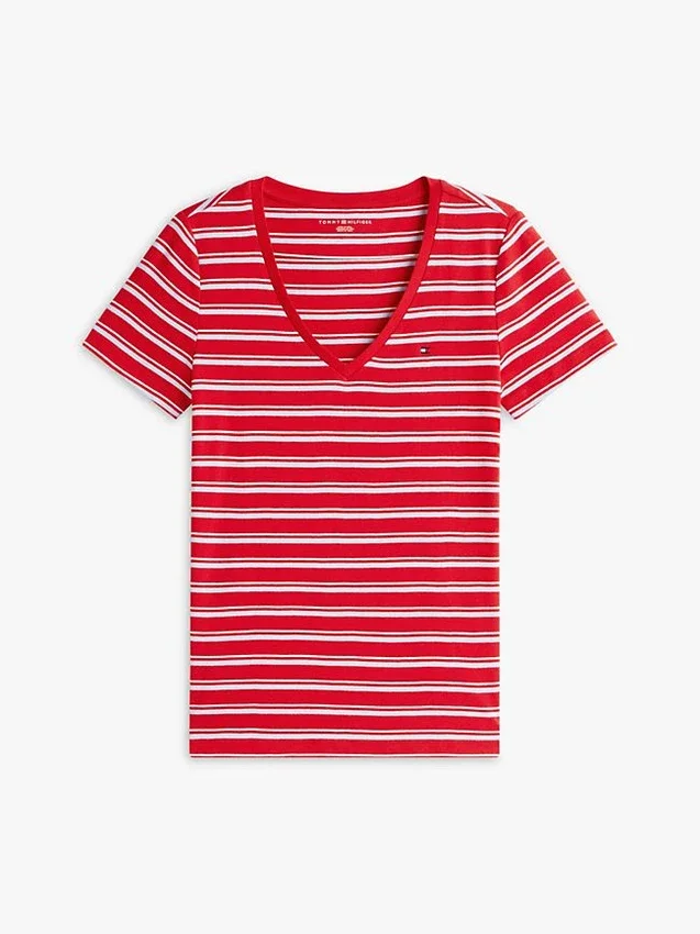 Striped V-Neck Favorite T-Shirt Striped V-Neck Favorite T-Shirt