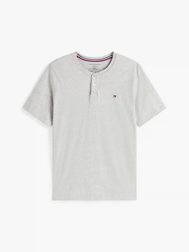 Sueded Jersey Henley Sleep Shirt Sueded Jersey Henley Sleep Shirt