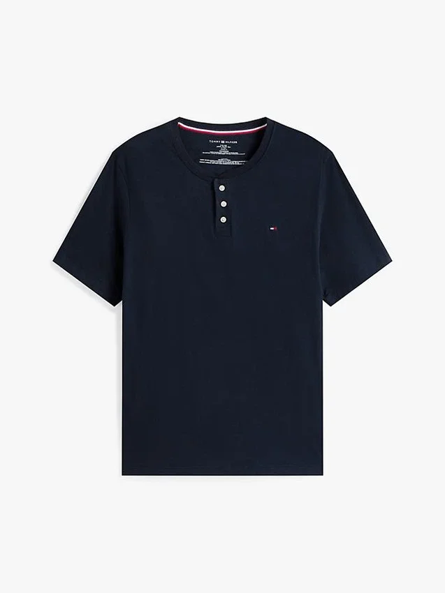 Sueded Jersey Henley Sleep Shirt Sueded Jersey Henley Sleep Shirt