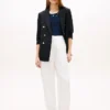 Tailored Linen-Blend Barrel Pant Tailored Linen-Blend Barrel Pant