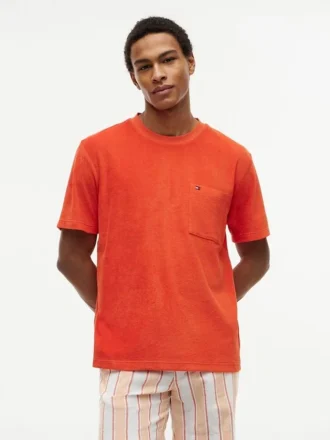 Terry Toweling Pocket T-Shirt
