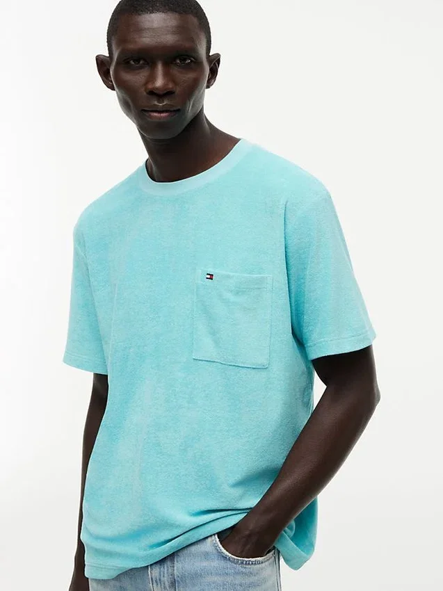 Terry Toweling Pocket T-Shirt Terry Toweling Pocket T-Shirt
