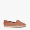 TH Monogram Leather Espadrille