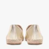 TH Monogram Metallic Leather Espadrille TH Monogram Metallic Leather Espadrille