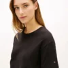 Tie-Front Slub Cotton Midi T-Shirt Dress Tie-Front Slub Cotton Midi T-Shirt Dress