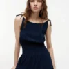 Tiered Seersucker Midi Dress Tiered Seersucker Midi Dress