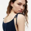 Tiered Seersucker Midi Dress Tiered Seersucker Midi Dress