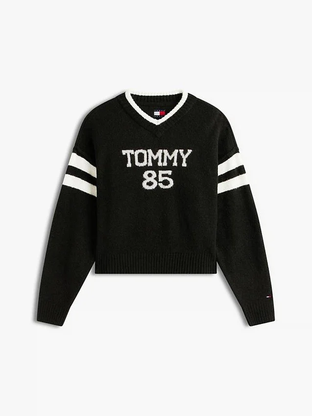 Tommy Jeans 85 Varsity V-Neck Sweater Tommy Jeans 85 Varsity V-Neck Sweater