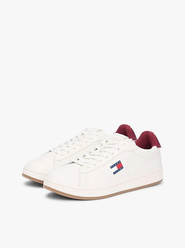 Tommy Jeans Archive Leather Sneaker Tommy Jeans Archive Leather Sneaker
