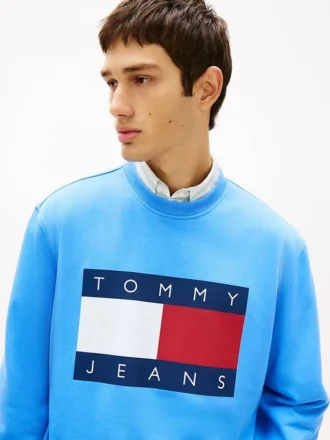 Tommy Jeans Big Flag Logo Sweatshirt