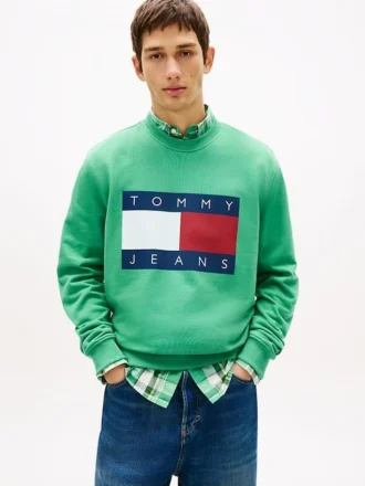 Tommy Jeans Big Flag Logo Sweatshirt