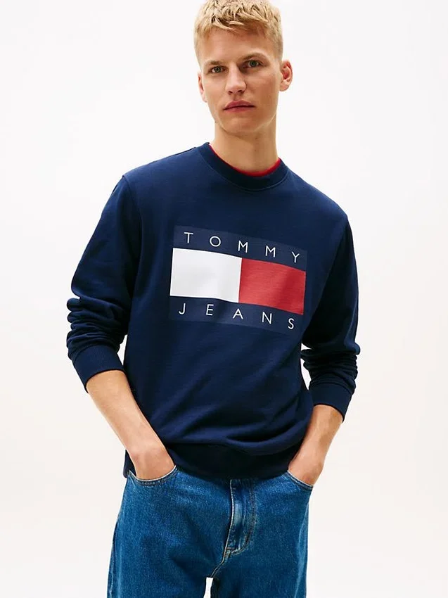 Tommy Jeans Big Flag Logo Sweatshirt Tommy Jeans Big Flag Logo Sweatshirt