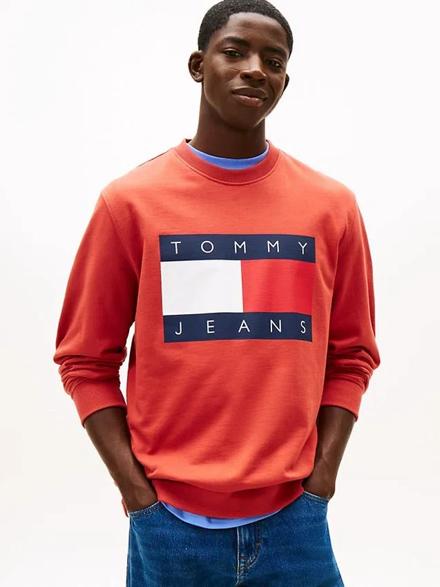Tommy Jeans Big Flag Logo Sweatshirt Tommy Jeans Big Flag Logo Sweatshirt