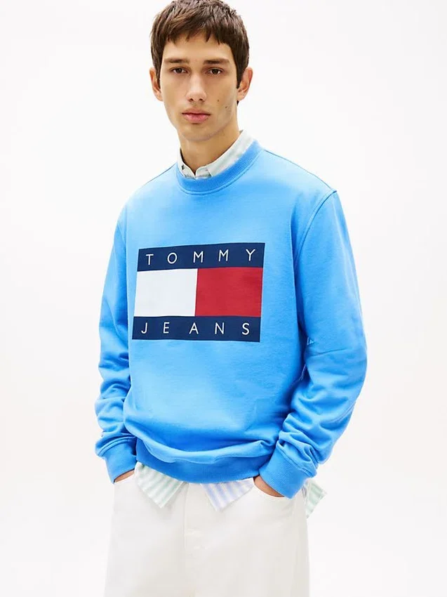 Tommy Jeans Big Flag Logo Sweatshirt Tommy Jeans Big Flag Logo Sweatshirt