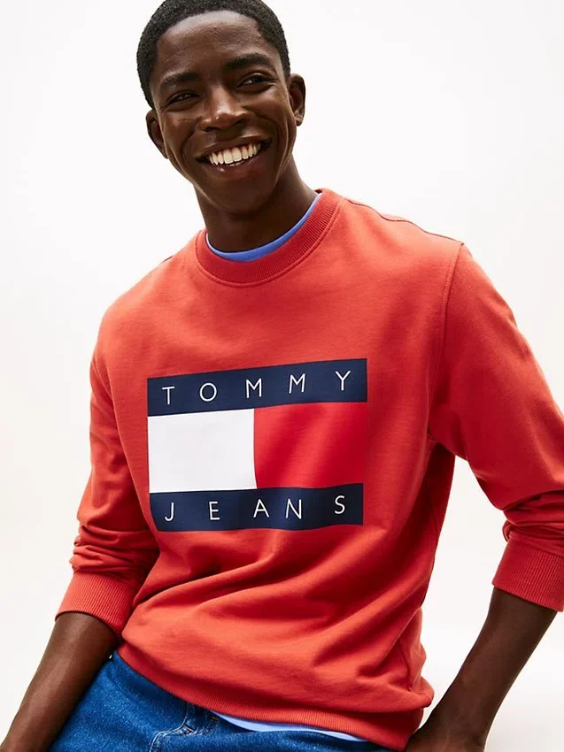 Tommy Jeans Big Flag Logo Sweatshirt Tommy Jeans Big Flag Logo Sweatshirt