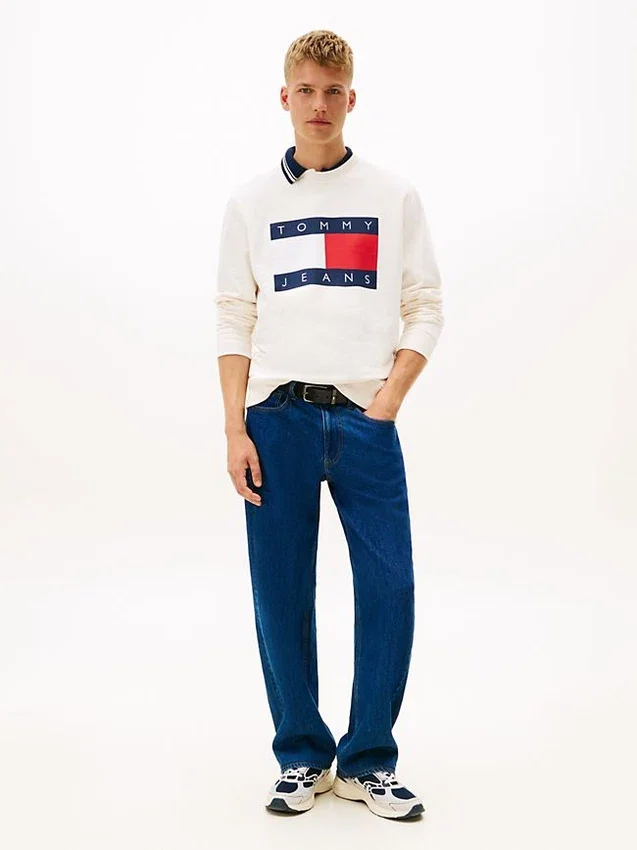 Tommy Jeans Big Flag Logo Sweatshirt Tommy Jeans Big Flag Logo Sweatshirt