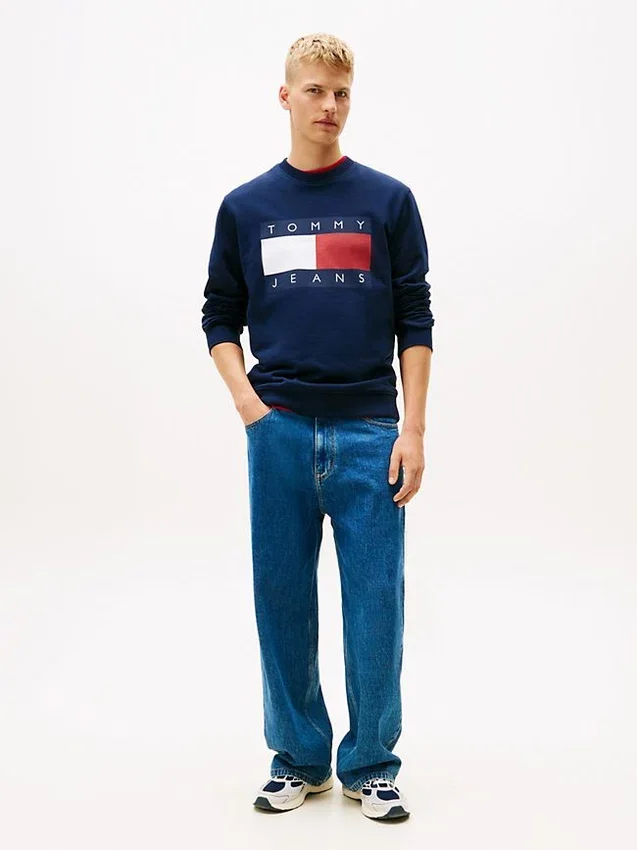 Tommy Jeans Big Flag Logo Sweatshirt Tommy Jeans Big Flag Logo Sweatshirt
