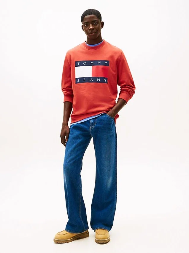 Tommy Jeans Big Flag Logo Sweatshirt Tommy Jeans Big Flag Logo Sweatshirt