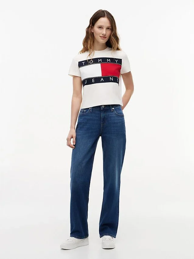 Tommy Jeans Big Flag Logo T-Shirt Tommy Jeans Big Flag Logo T-Shirt