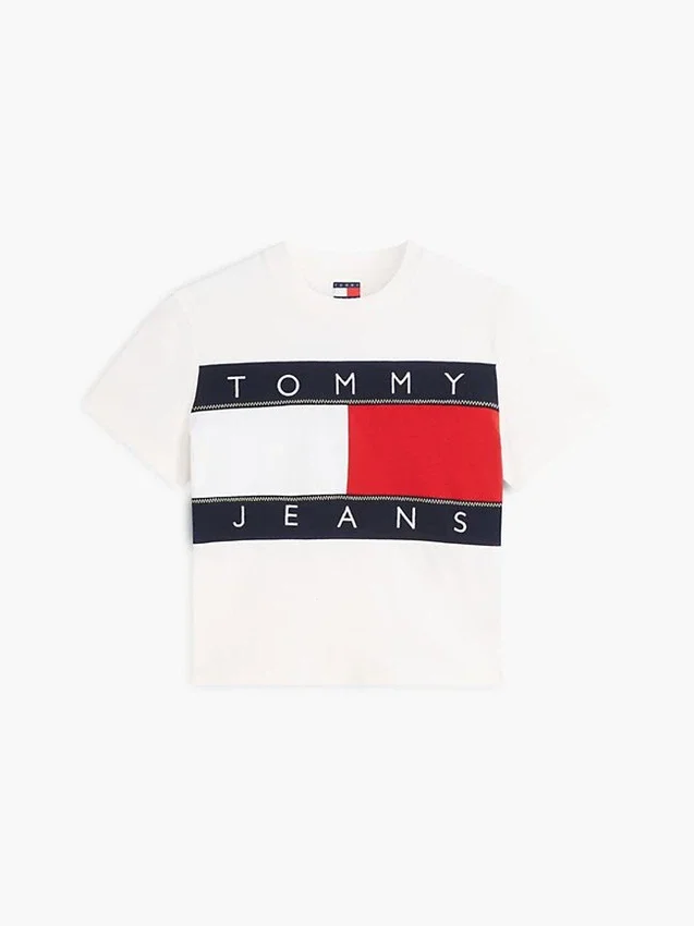 Tommy Jeans Big Flag Logo T-Shirt Tommy Jeans Big Flag Logo T-Shirt
