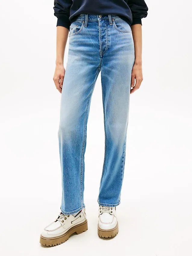 Tommy Jeans Button-Fly Straight Jean Tommy Jeans Button-Fly Straight Jean