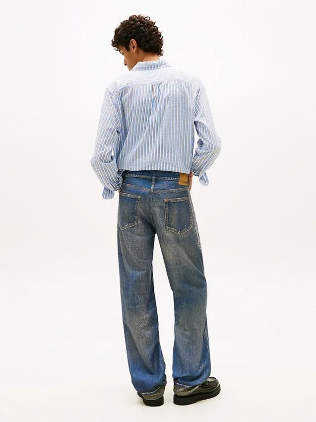 Tommy Jeans Chain-Print Relaxed Jean Tommy Jeans Chain-Print Relaxed Jean
