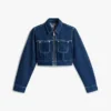 Tommy Jeans Cropped Denim Zip Jacket Tommy Jeans Cropped Denim Zip Jacket